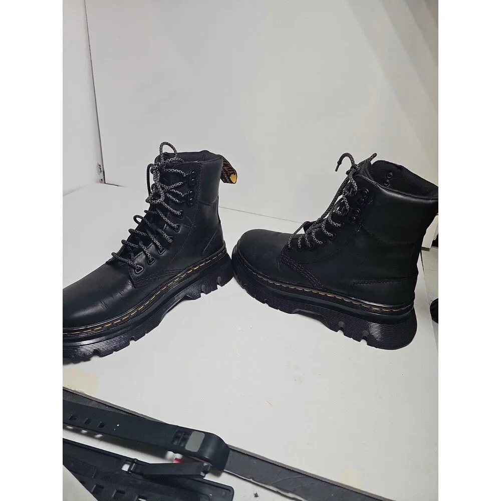 SEMI-NEW Dr. Martens Us Men 5/us Ladys Sz 6 Hiking Boots  BLACK